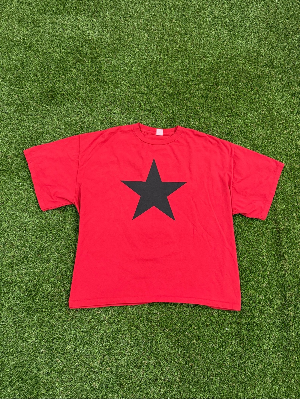 YZY TS-07 Ye Kanye West Bully Tour Red Star Luchador Mask Tee Size 3 (L-XL)